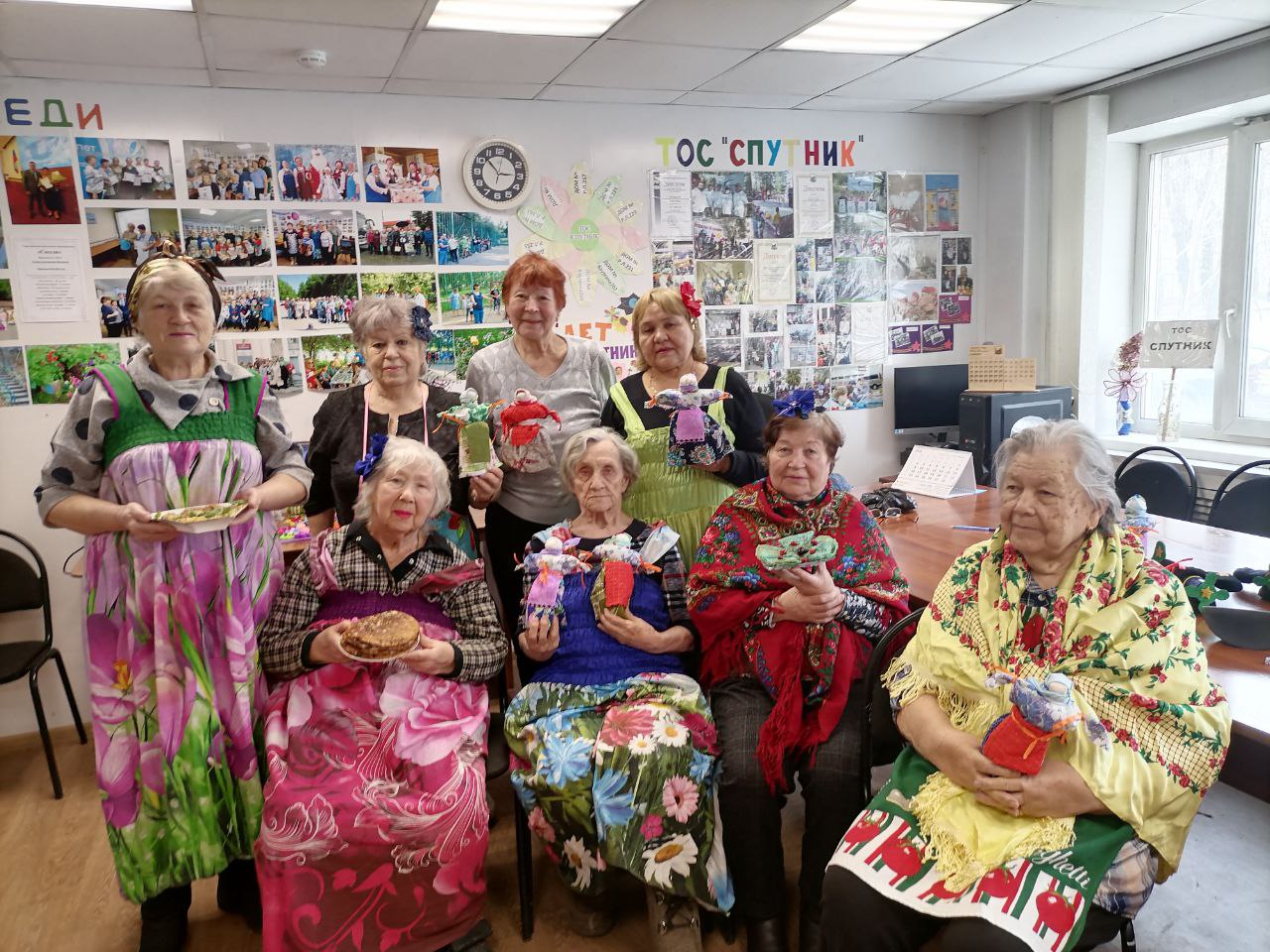 ТОС «Спутник» отпраздновал Масленицу