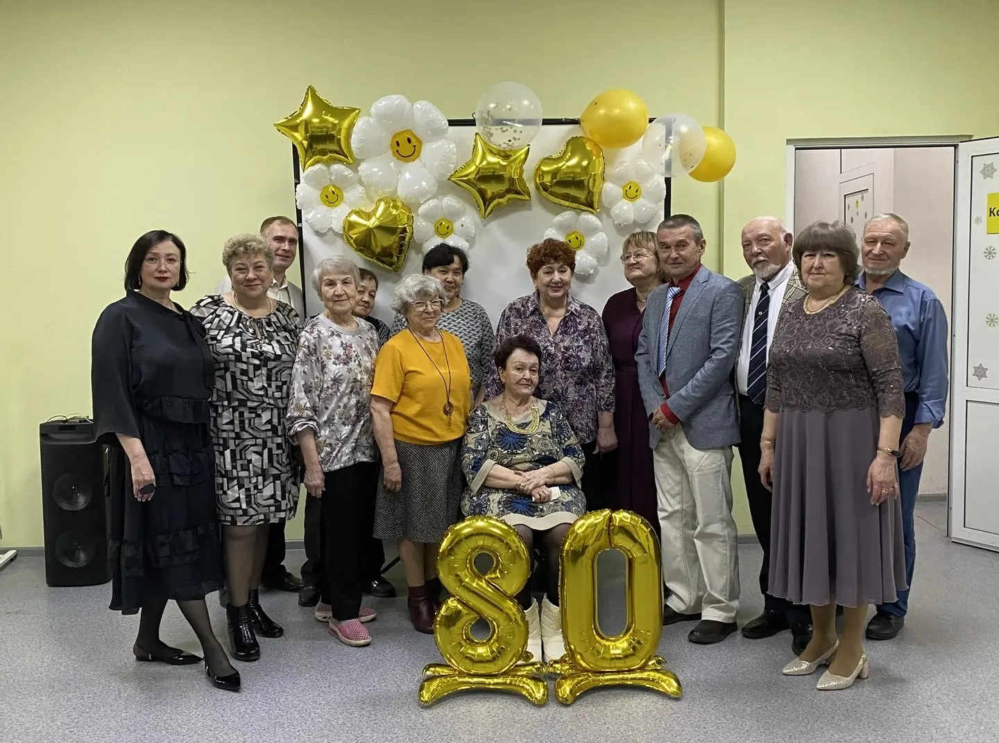 Член ТОС «Городок ИВАТУ» и «Женсовета ИВАТУ» Людмила Пономарева отпраздновала юбилей