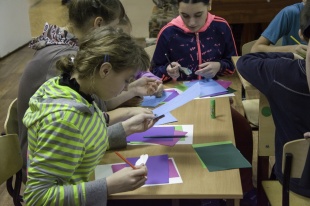 В рамках благотворительного проекта "Молодежь 3Д" состоялись выезды в Детский дом-интернат № 2