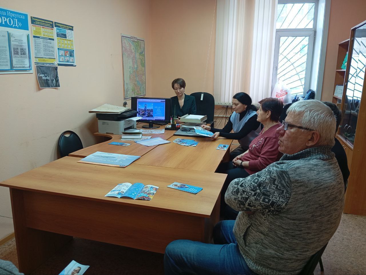 В Центре по работе с населением и общественными объединениями МКУ «ГОРОД» на улице Рабочего Штаба, 18А прошла первая в этом году встреча Совета общественности