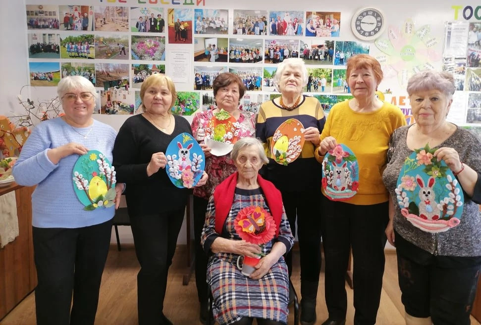 ТОС «Спутник» провёл пасхальный мастер-класс