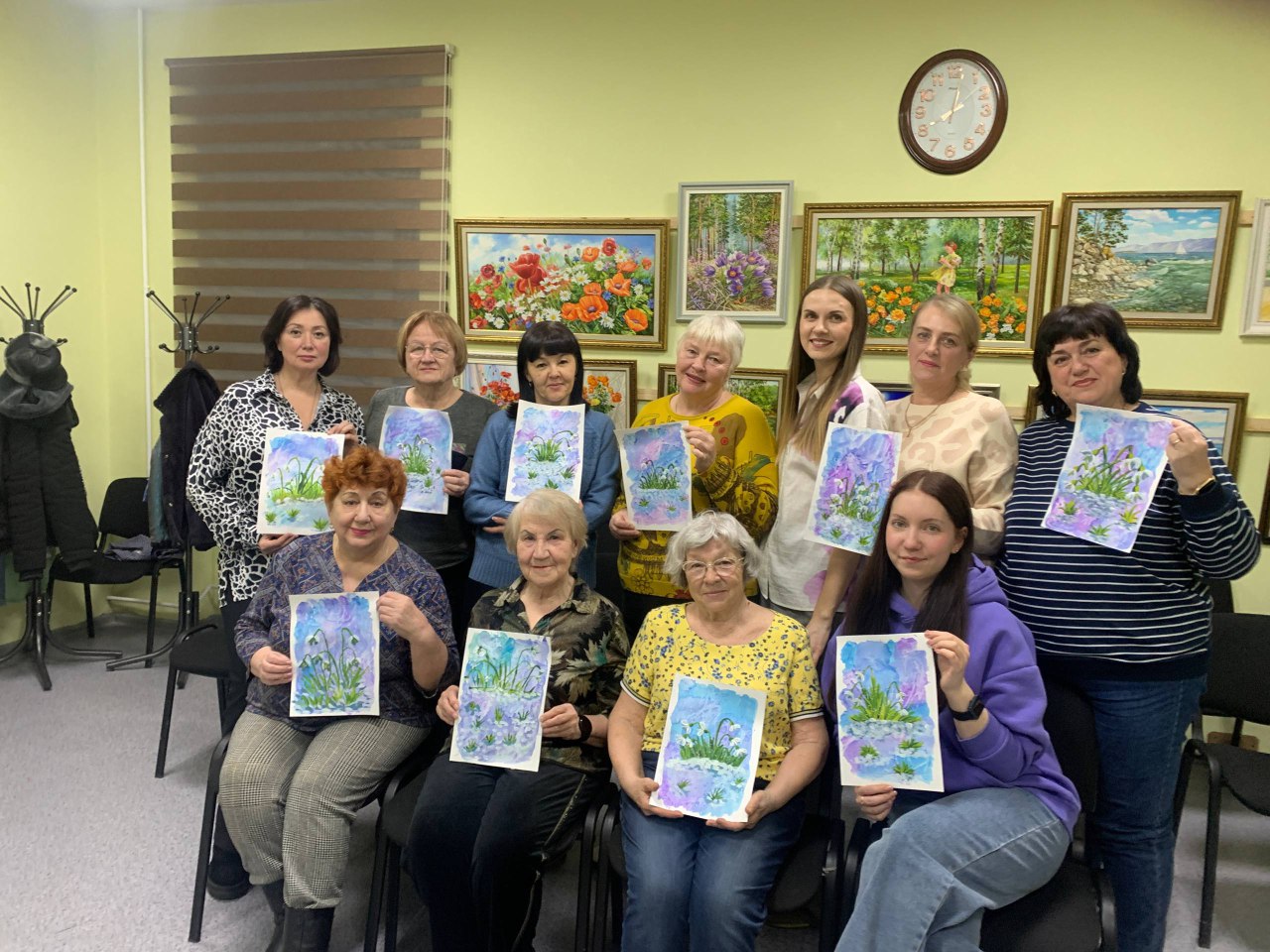 Мастер-класс для взрослых состоялся в ТОС «Городок ИВАТУ»