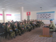 14 апреля 2019 состоялся выезд членов ИрОООВ «Союз десантников» в Иркутский городской центр «Патриот» для вручения кадетам знамени