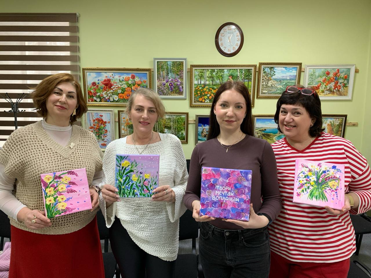 Мастер-класс для женщин состоялся в ТОС «Городок ИВАТУ».