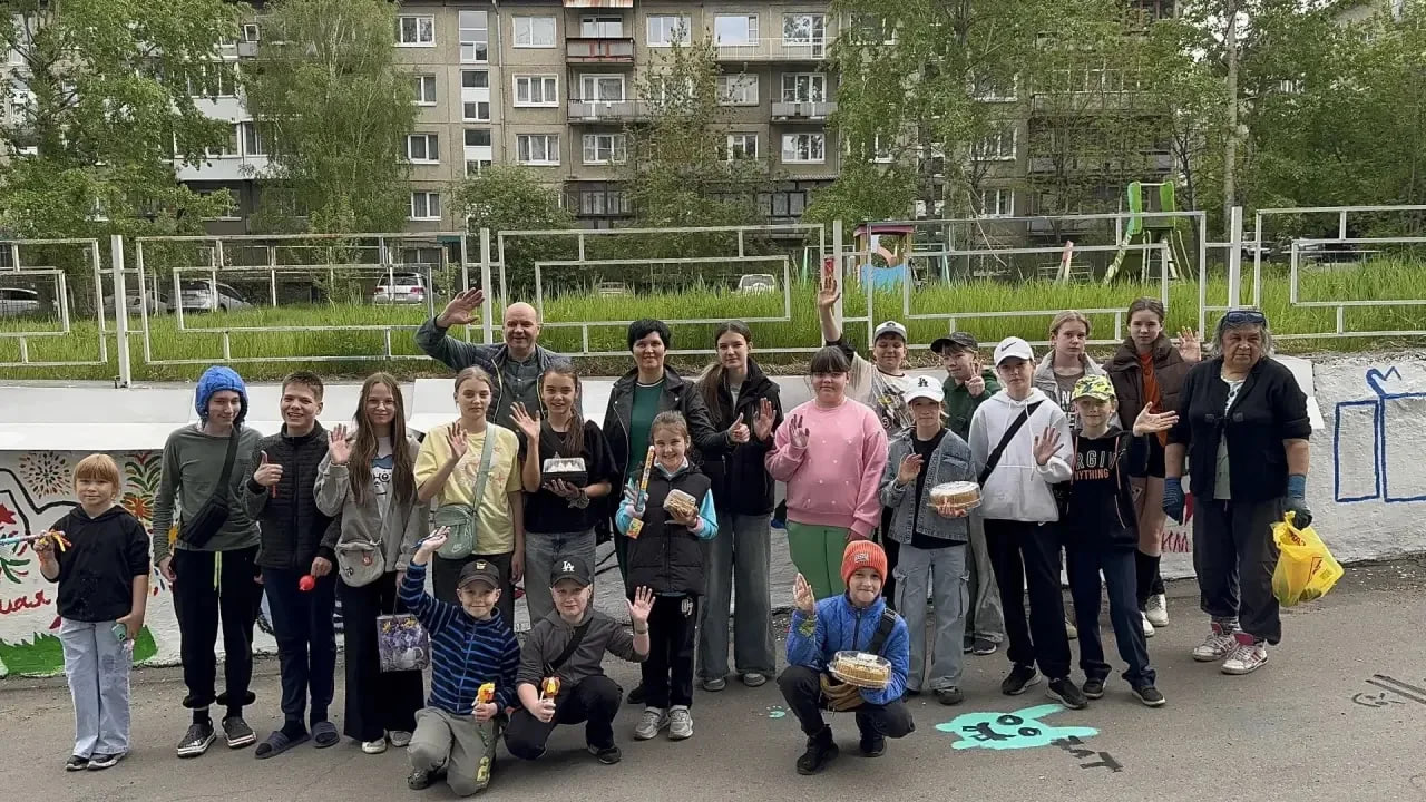Юбилейный конкурс «Рисуют дети» прошел в ТОС «Рубин»