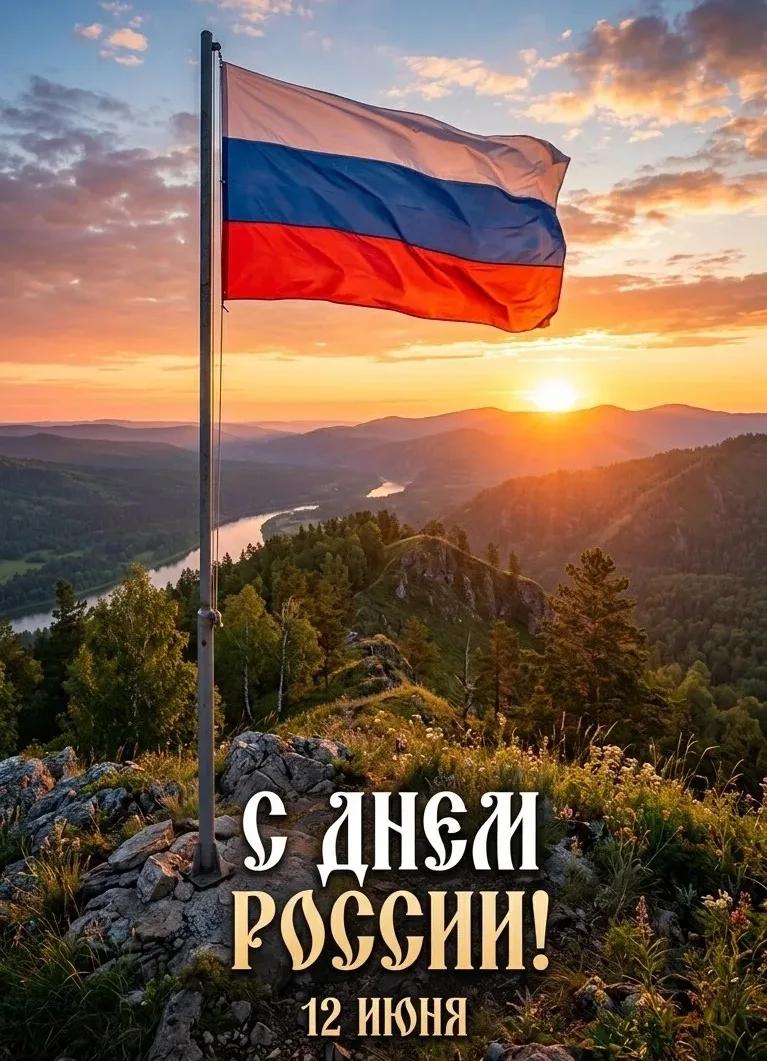 Уважаемые иркутяне! Поздравляем вас с Днём России!