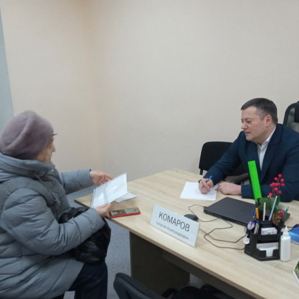 Прием граждан состоялся в Центре по работе с населением и общественными объединениями МКУ «ГОРОД» в городке ИВАТУ