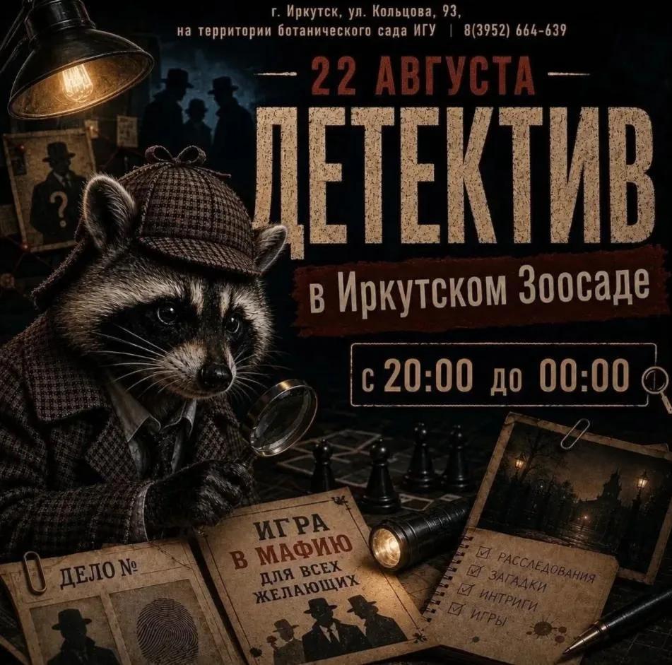 Жителей города приглашают на вечерний квест в Иркутский зоосад