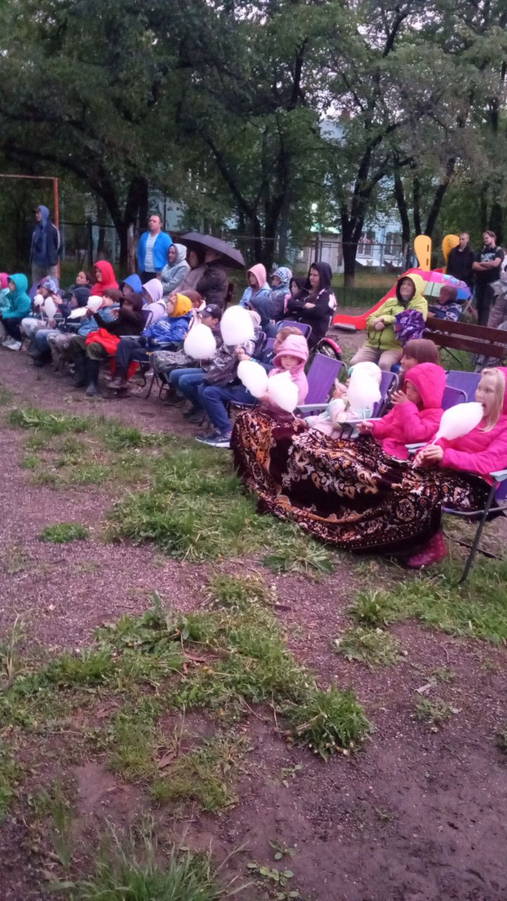 Показ фильма под открытым небом 