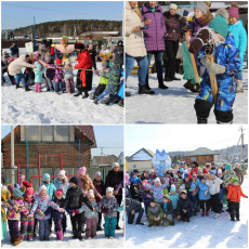 Торжественная встреча Красавицы-Весны в ТОС "Лесной"